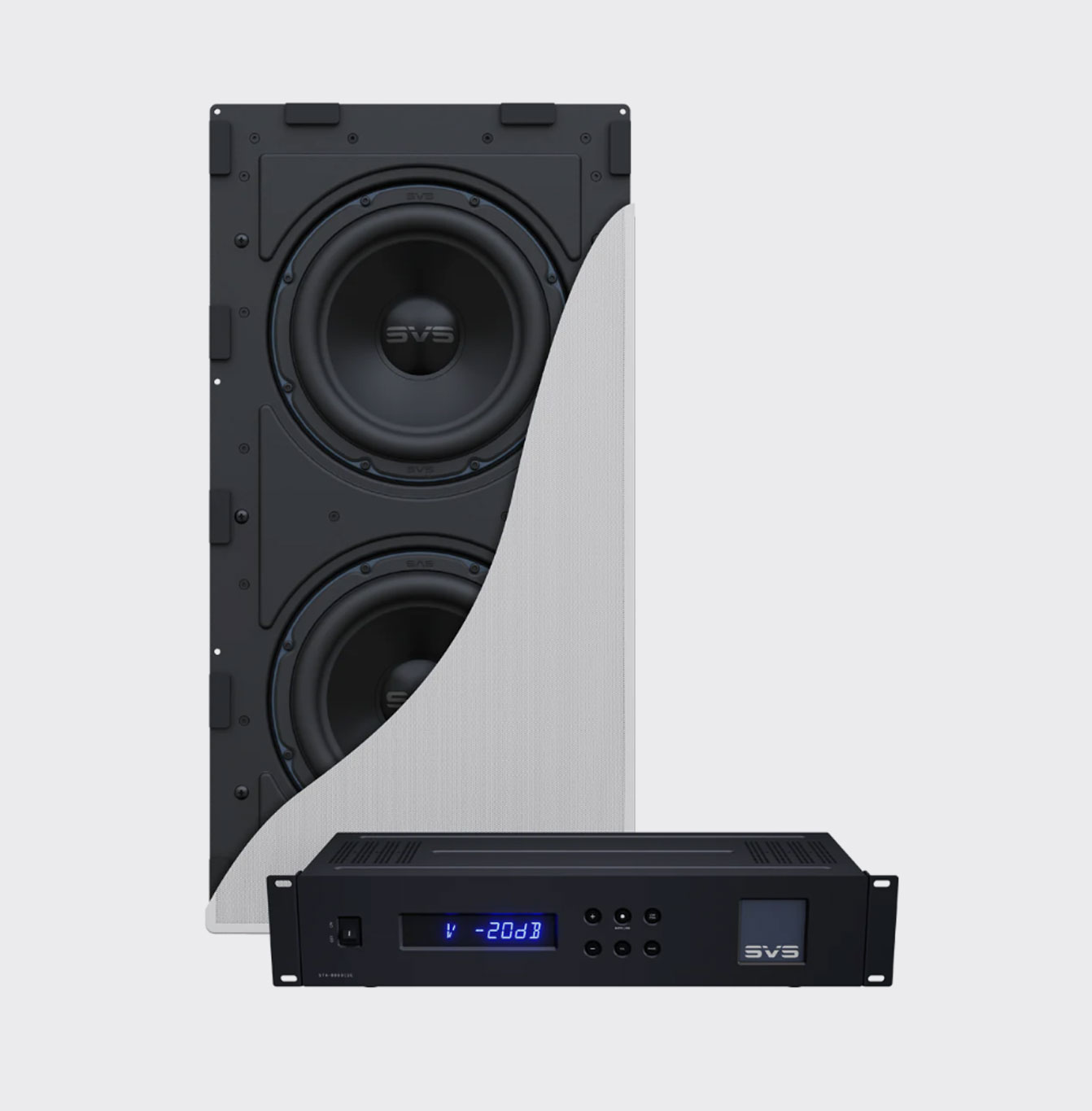 SVS 3000 In-Wall subwoofer system Single subwoofer system