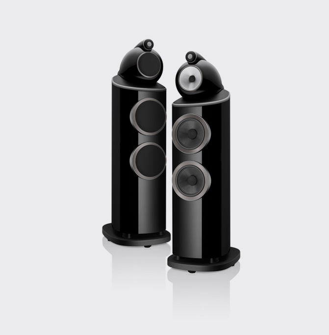 Bowers & Wilkins 803 D4 Hoogglans Zwart