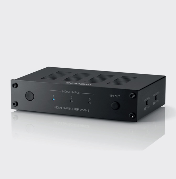 Denon AVS-3 HDMI Switcher Zwart