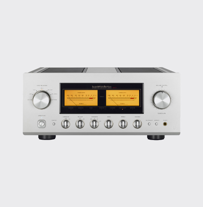 Luxman L-590AX Zilver