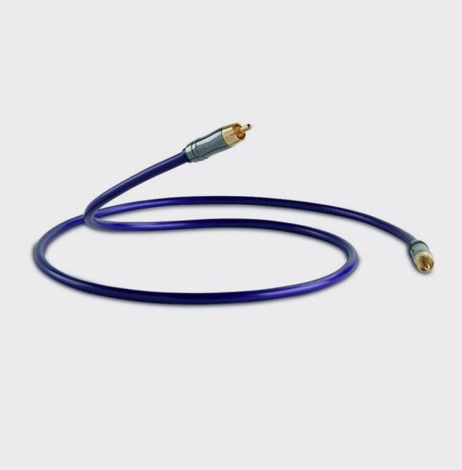 QED Performance Digital Audio Blauw 1.0m