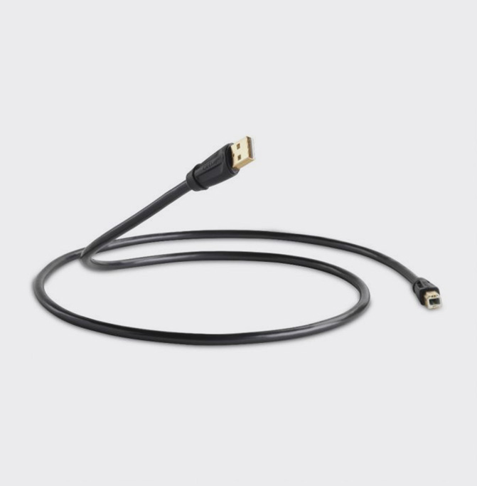 QED Performance USB A-B Graphite 1.5 Meter Grafiet