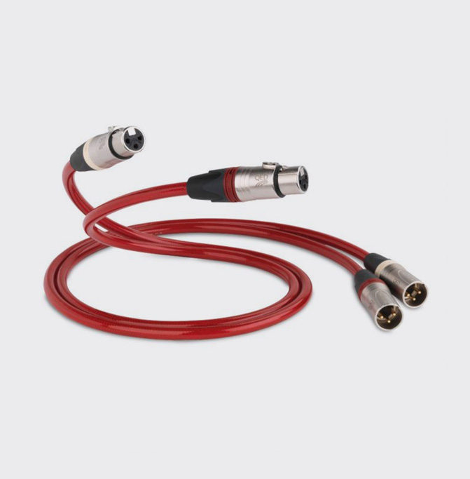QED Reference Evolution XLR 40 Rood 0.6m