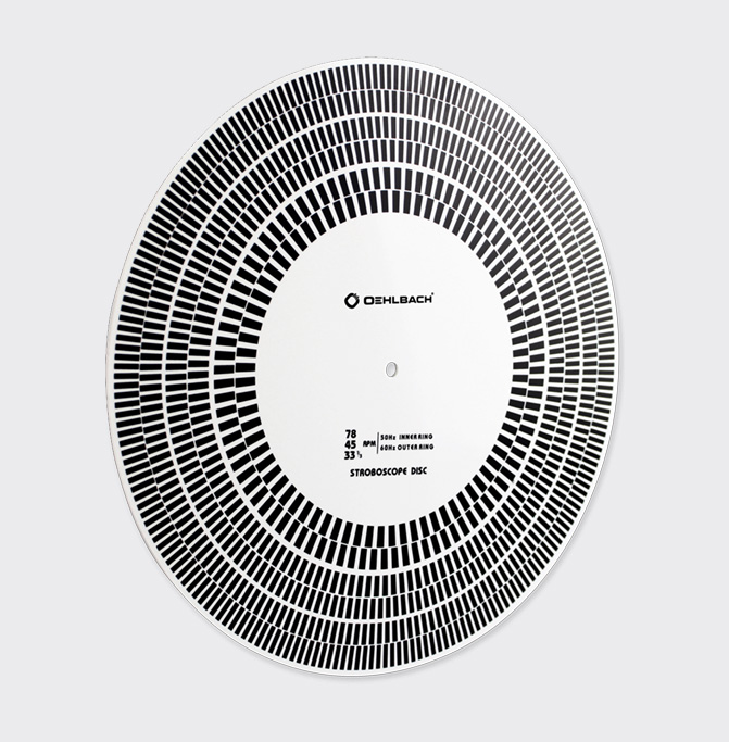 Oehlbach Speed Check Stroboscoopschijf