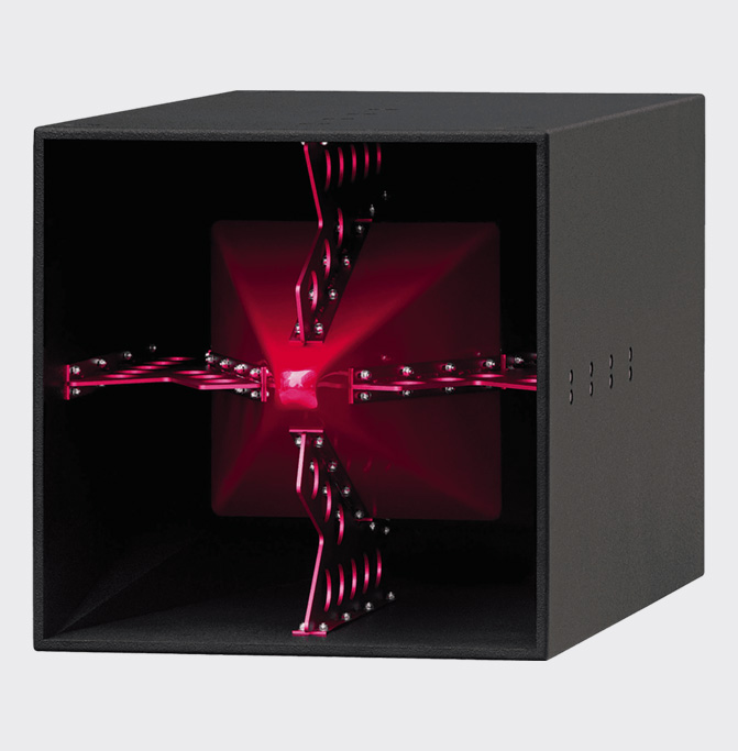 Void Acoustics Hyperfold Zwart-Rood