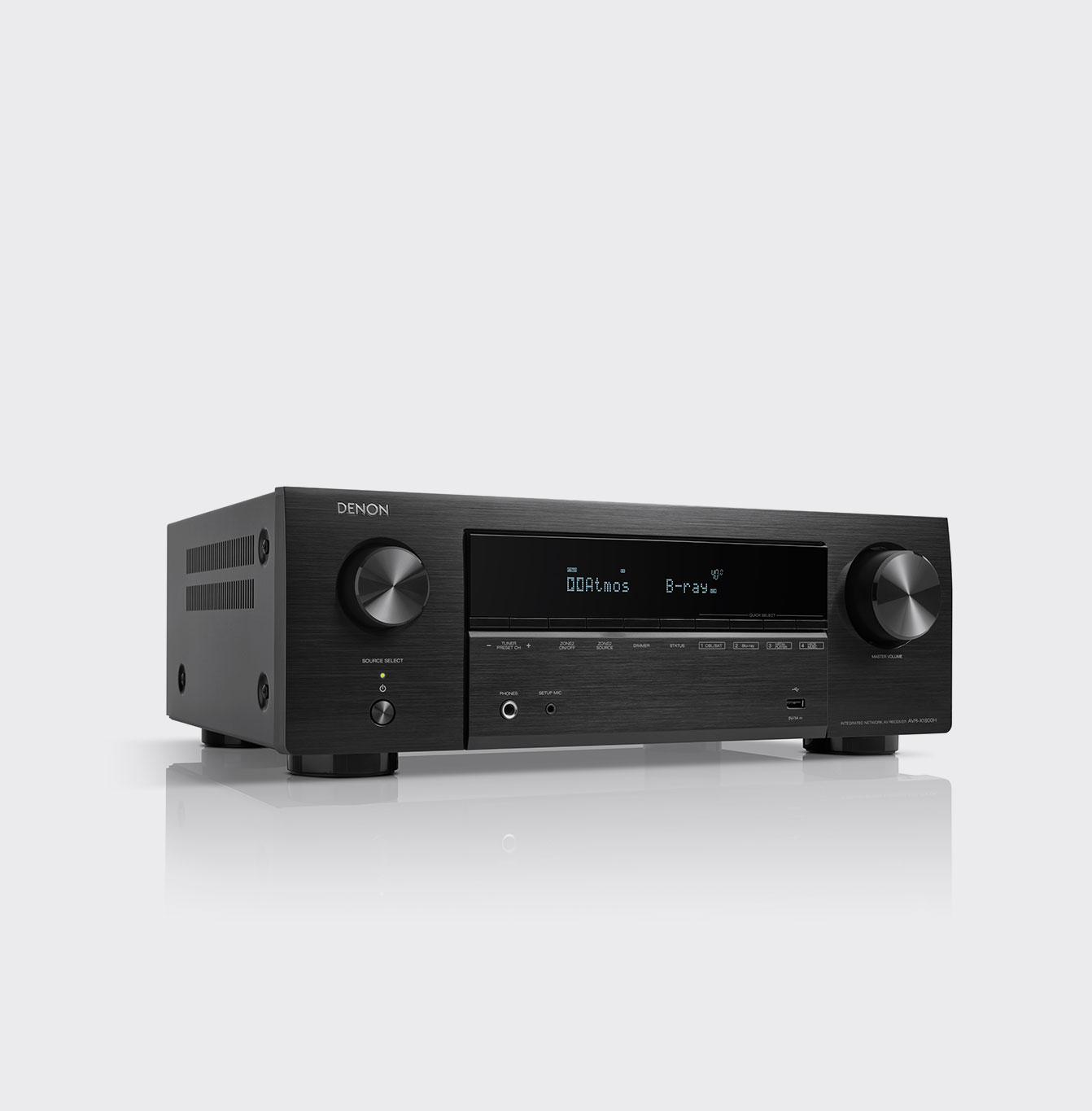 Denon AVR-X1800H Zwart