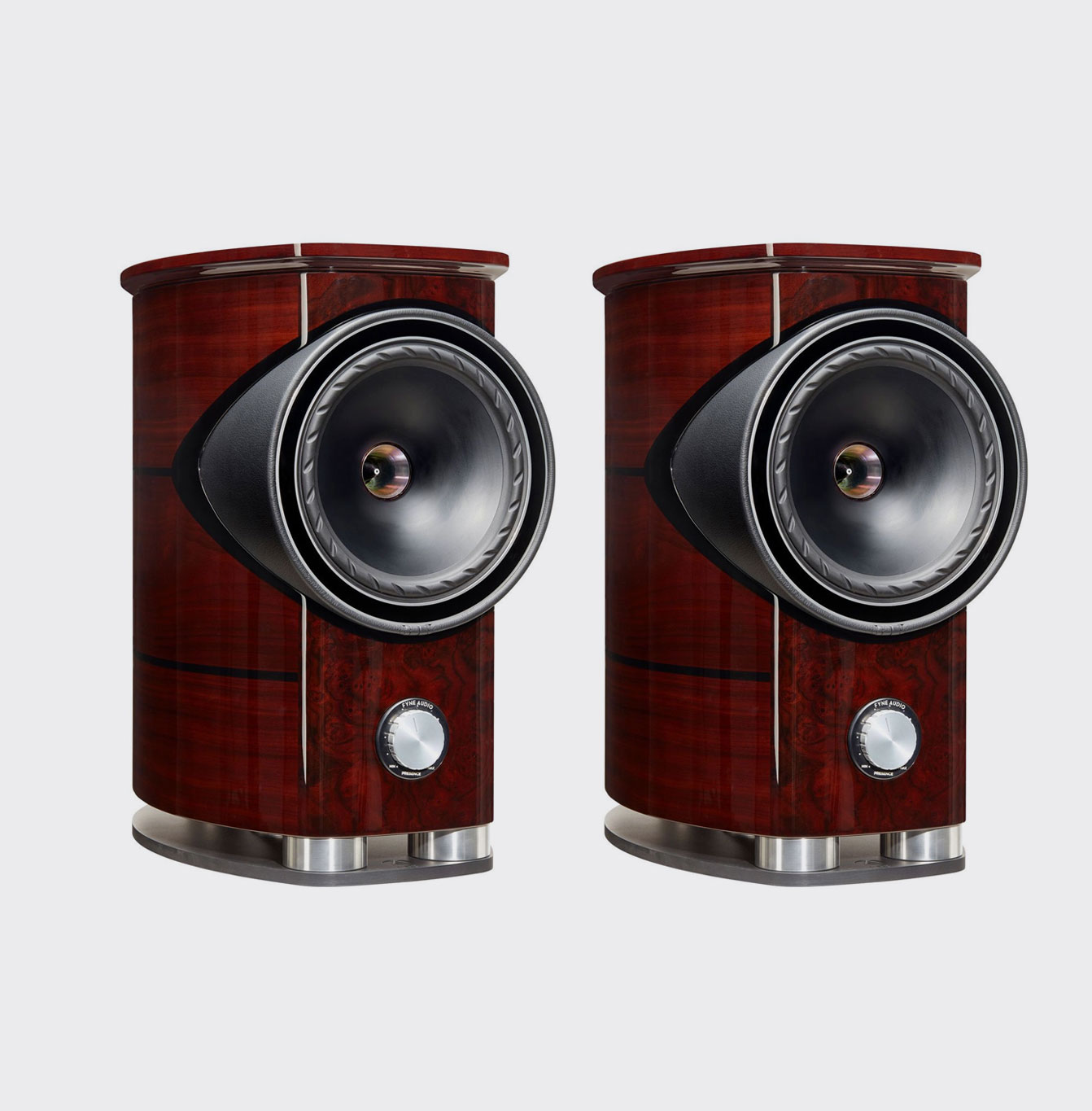 Fyne Audio F1-8 Piano glans walnoot