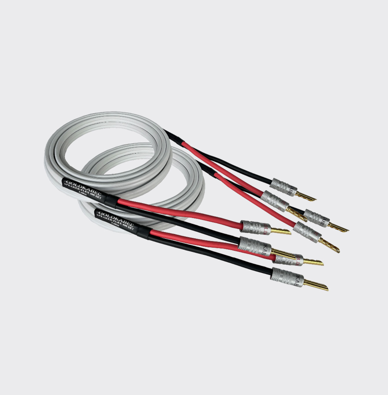 Goldkabel Speaker Flex 400 Wit 1,5 meter