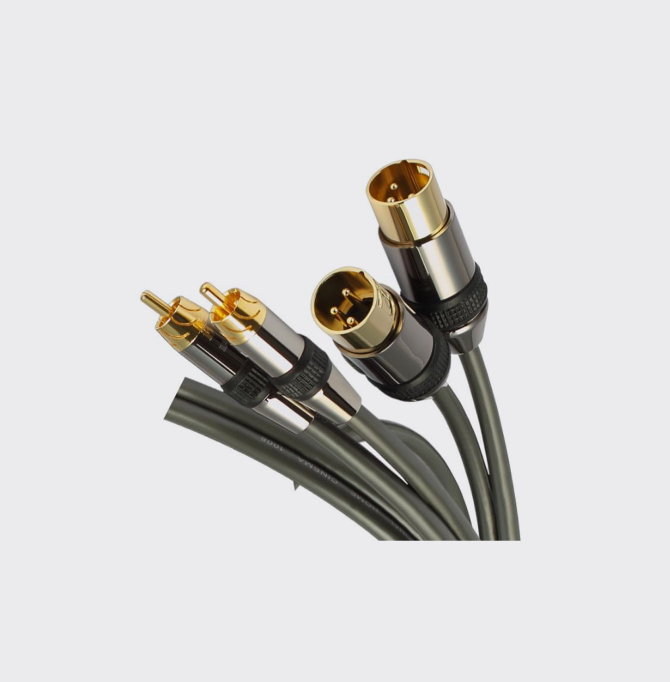 Goldkabel Profi Cinch-XLR
