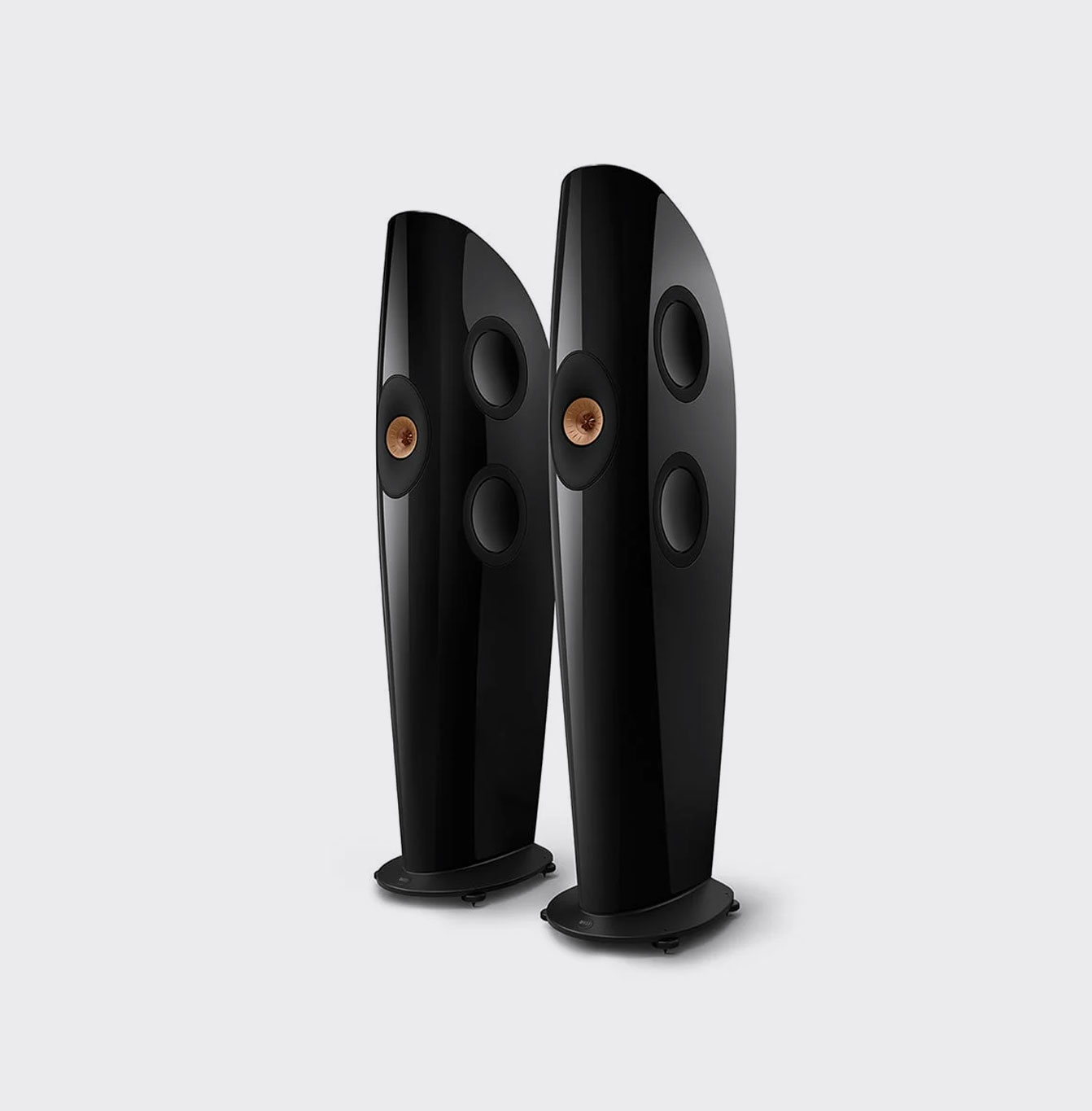 Kef Blade One Meta Pianoblack / copper