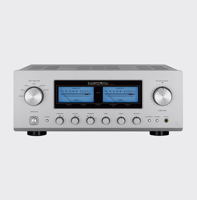 Luxman L-505 uX II Zilver