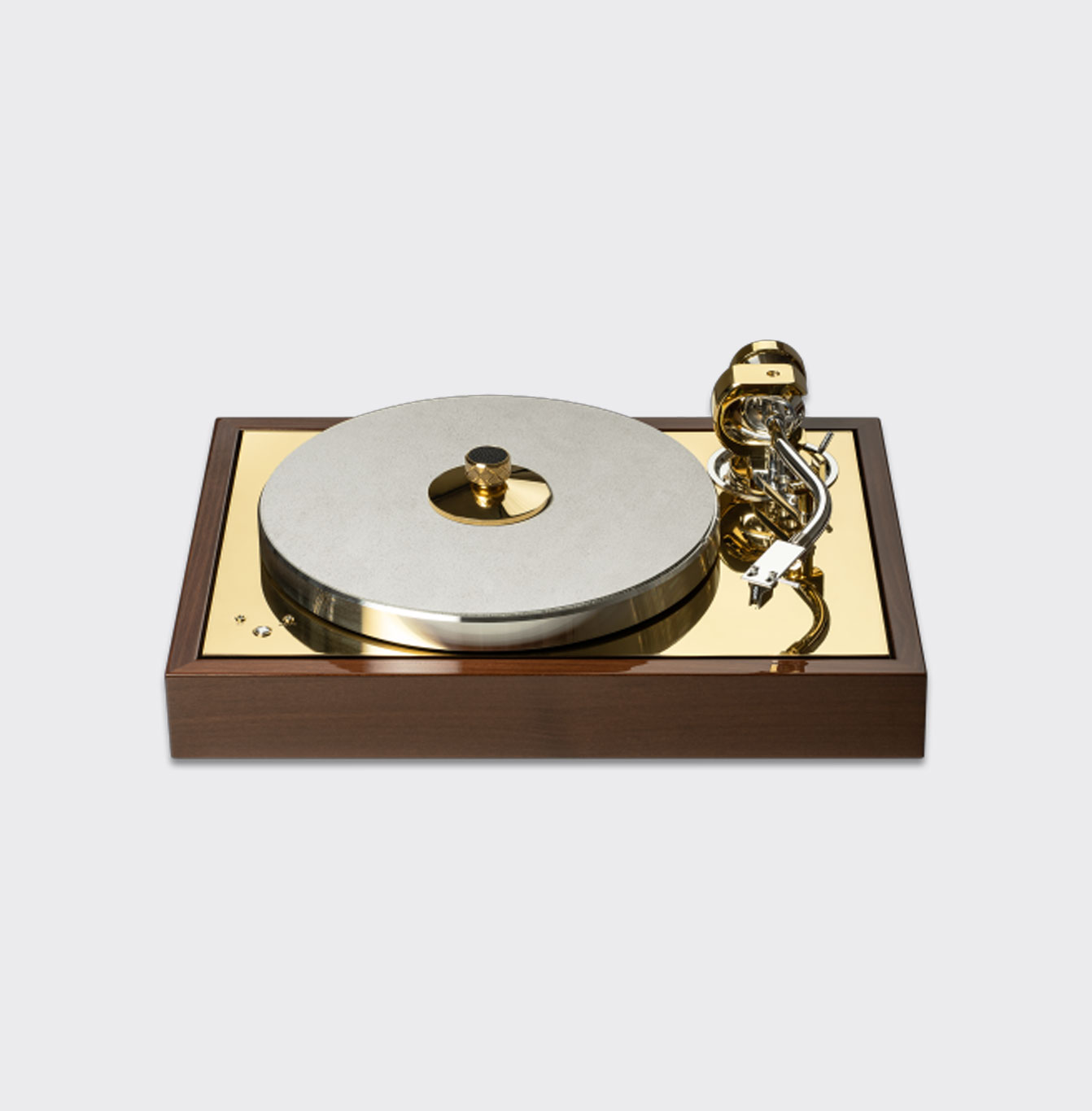 Pro-Ject The Classic Reference Acacia Brass (zonder element)