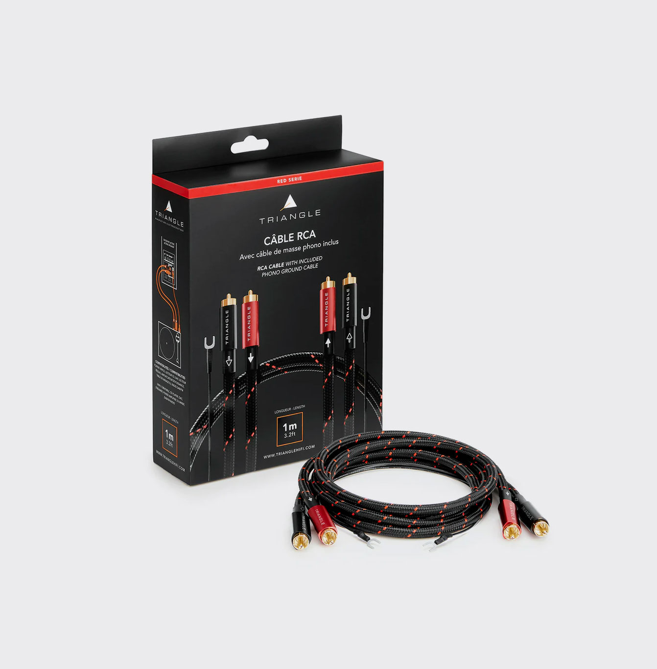 Triangle Red serie stereo RCA