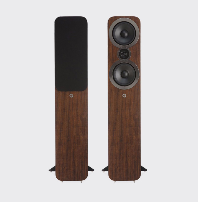 Q Acoustics 3050i  Walnoot