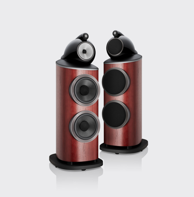 Bowers & Wilkins 801 D4 Satijn Rosenut