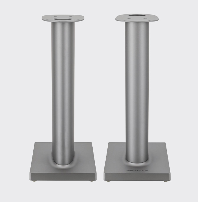Bowers & Wilkins FS Duo Stands Zilver
