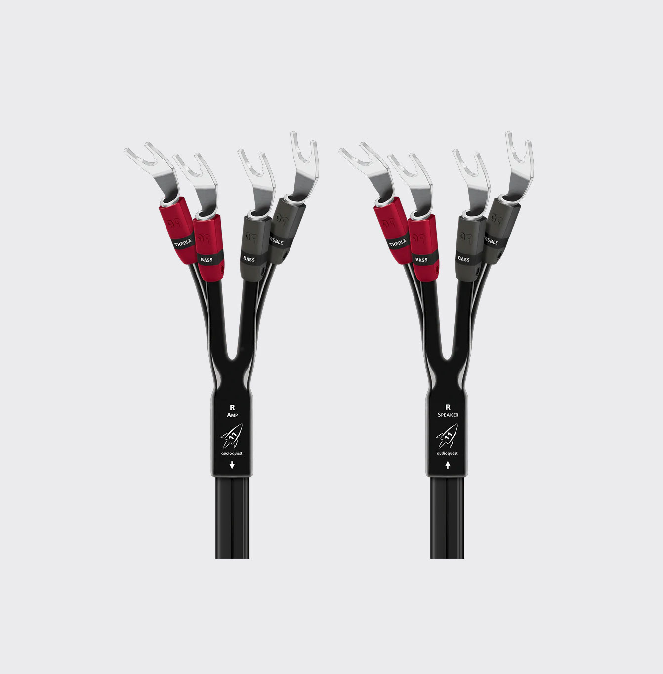 Audioquest Rocket 11 Single-BiAmp 2 meter - Spade plug