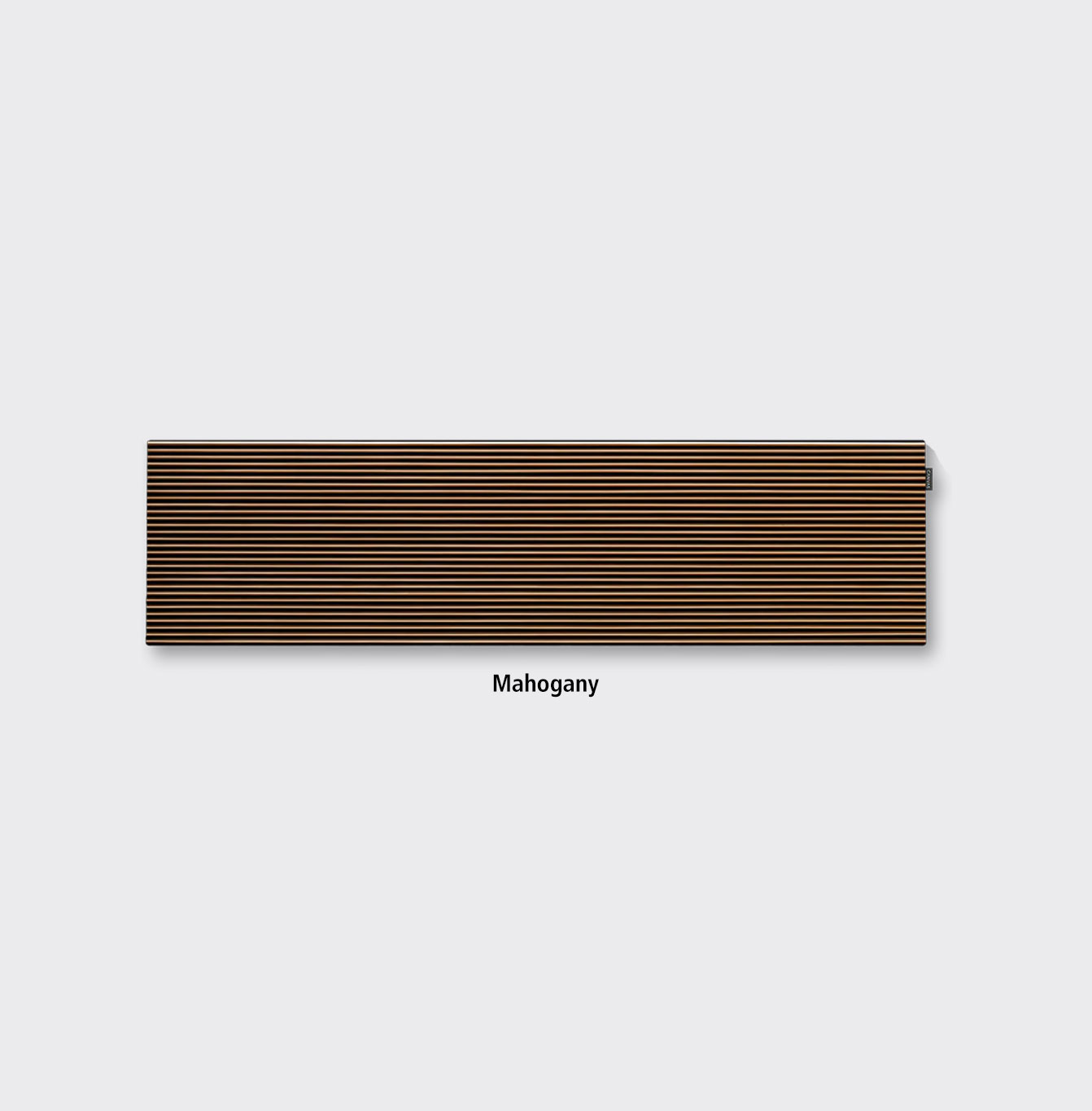 Canvas Hifi Extra wood front - 65 inch Mahogany