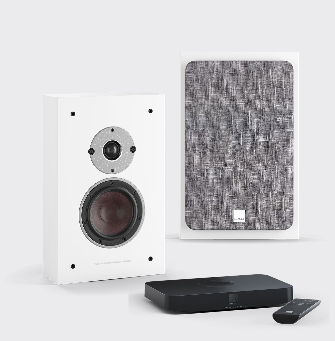 Dali Oberon On-wall C + Sound Hub Compact White