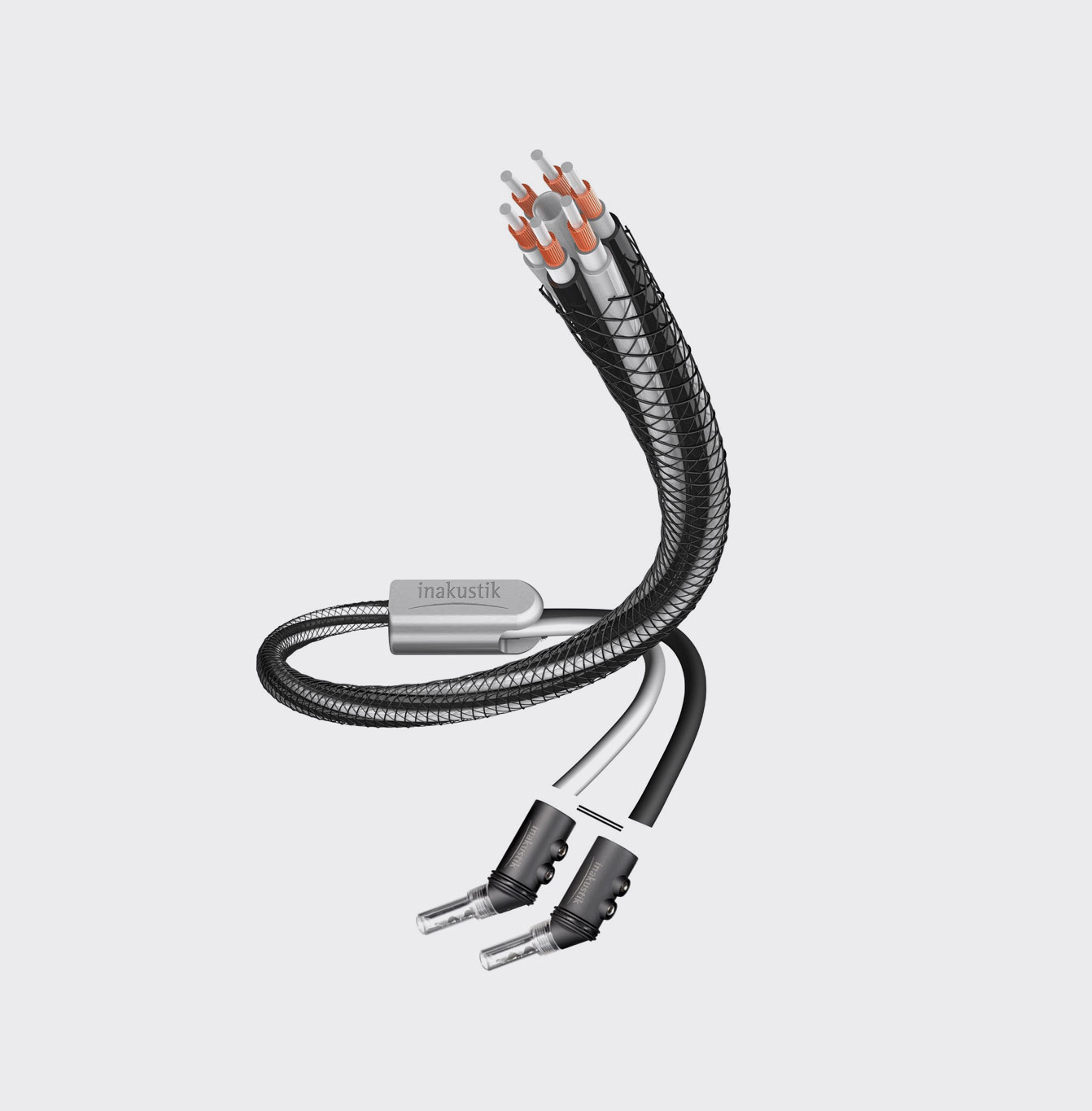 Inakustik LS-603 Banaan 45° plug
