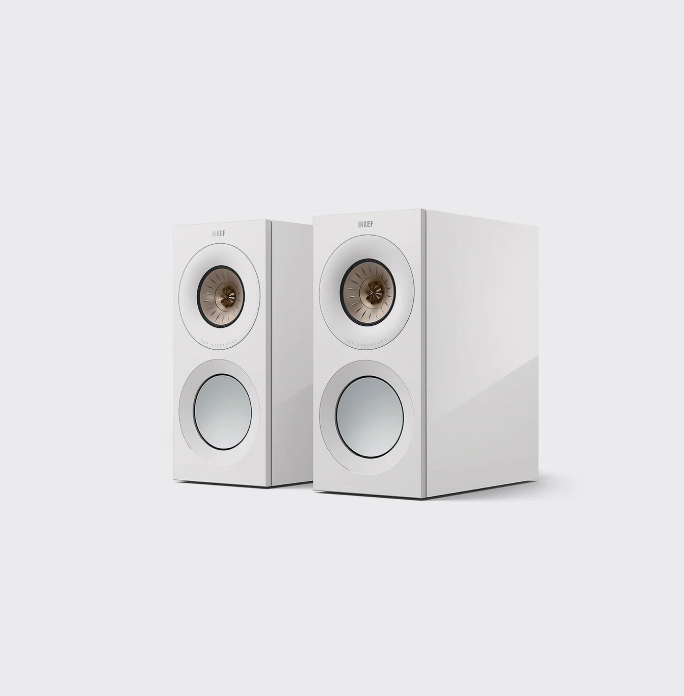 Kef Reference 1 Meta High Gloss White Champagne