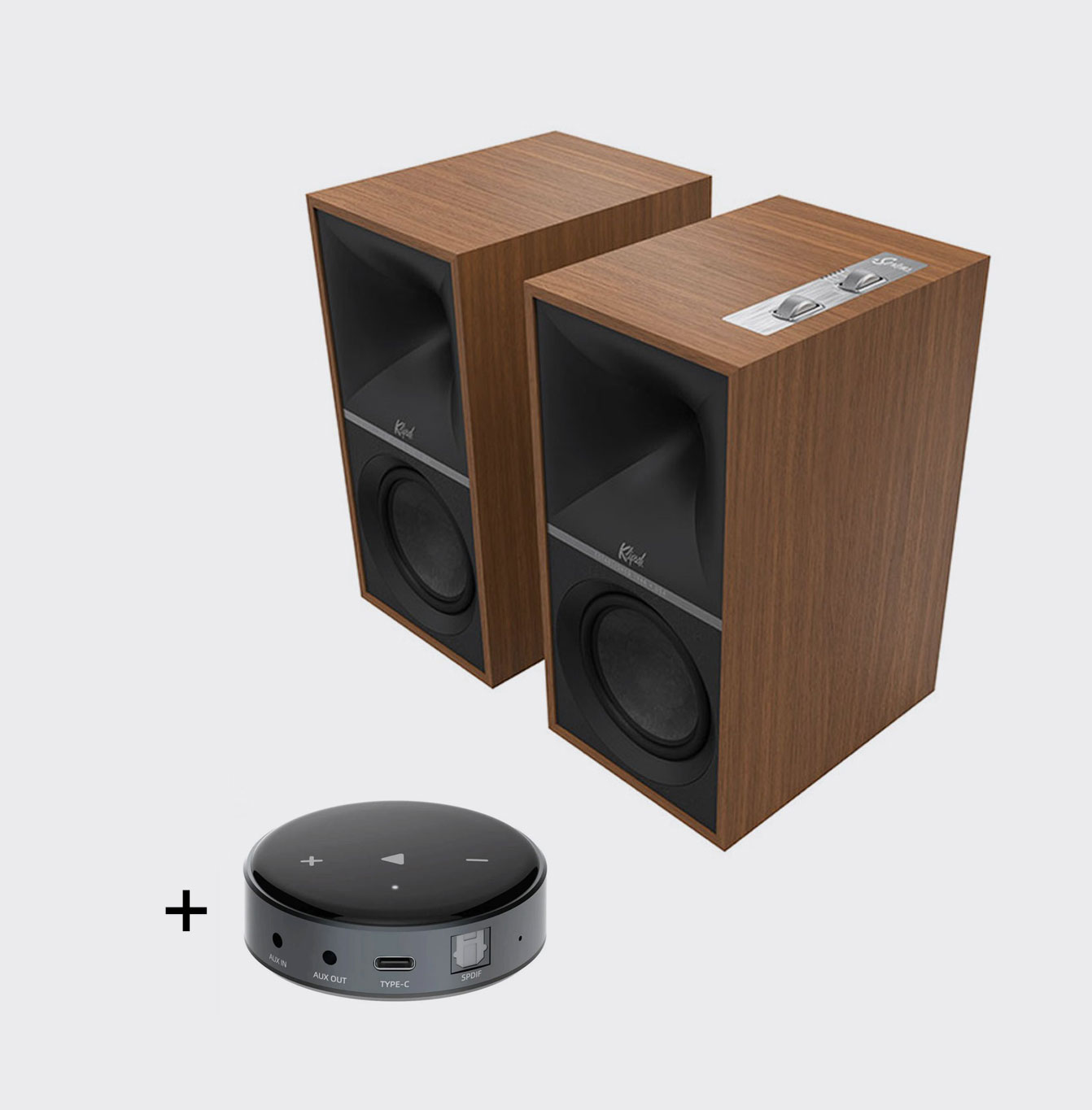 Klipsch The Sevens (+Free WiiM Mini) Walnoot