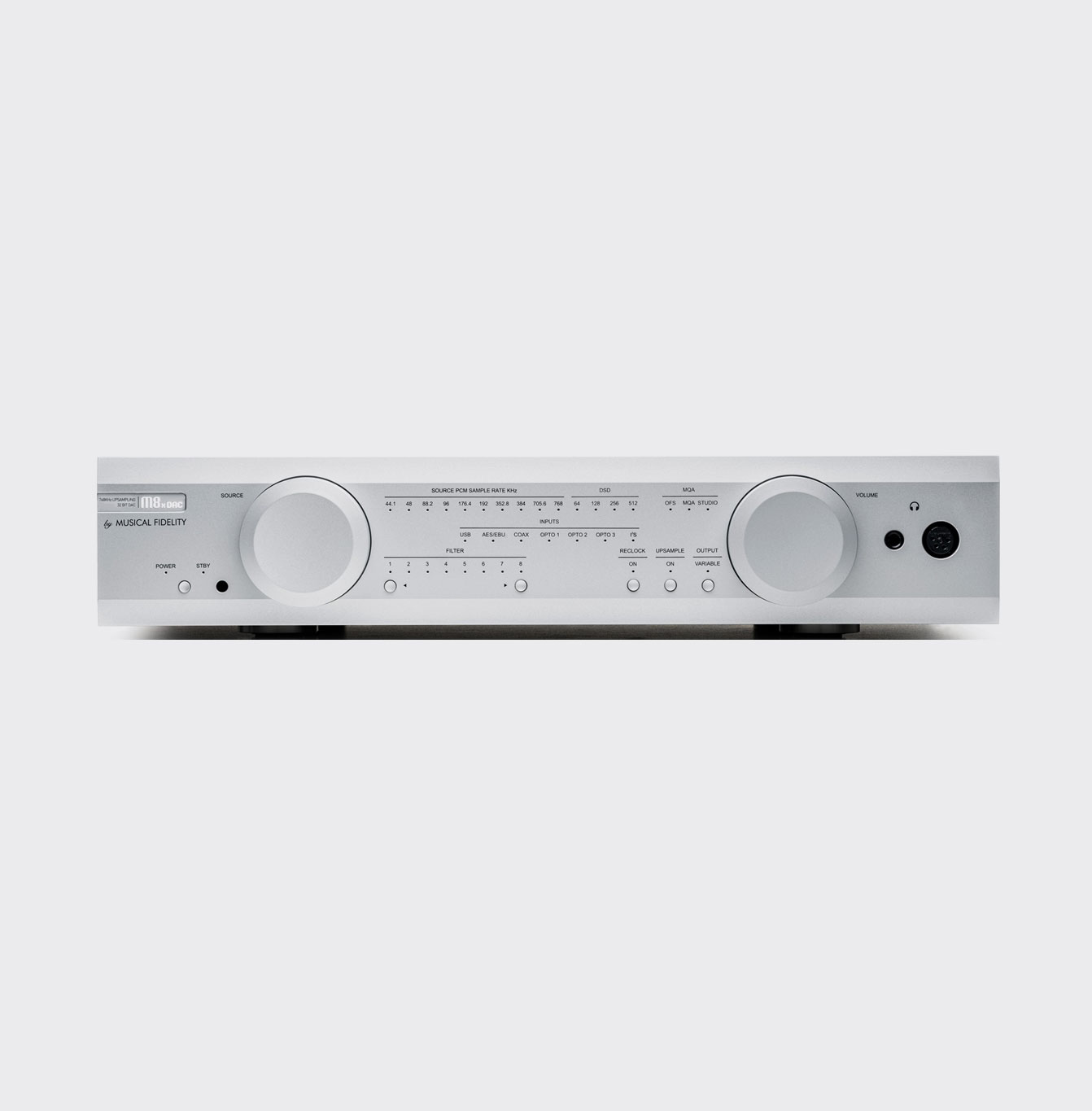 Musical Fidelity M8x DAC Zilver