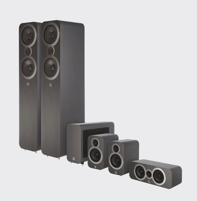 Q Acoustics 3050i Cinema Pack Grijs