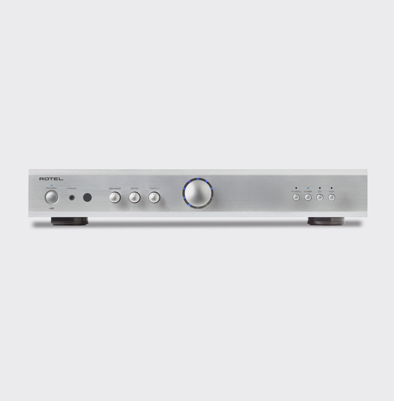 Rotel A8 Zilver