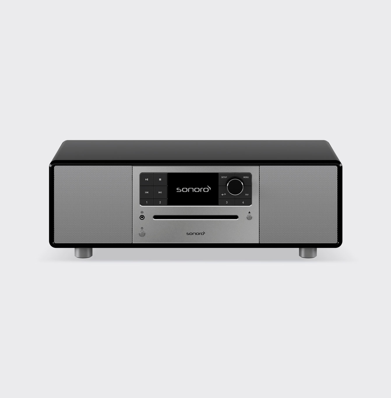 Sonoro Prestige Gloss Black - Silver