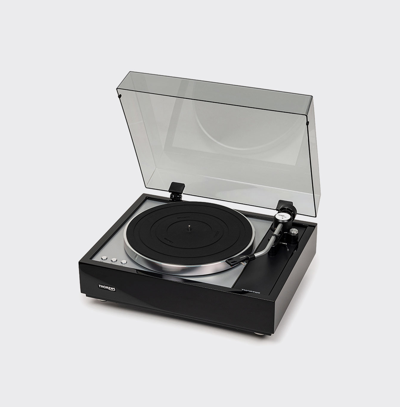Thorens TD 1600 TP160 Hoogglans zwart