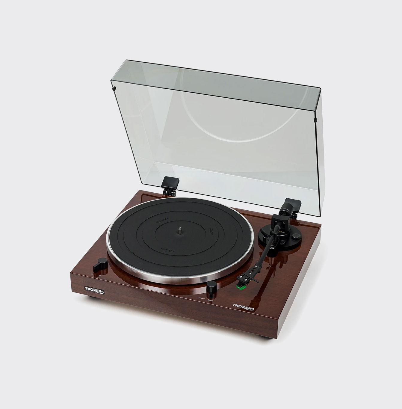 Thorens TD 202 Hoogglans walnoot
