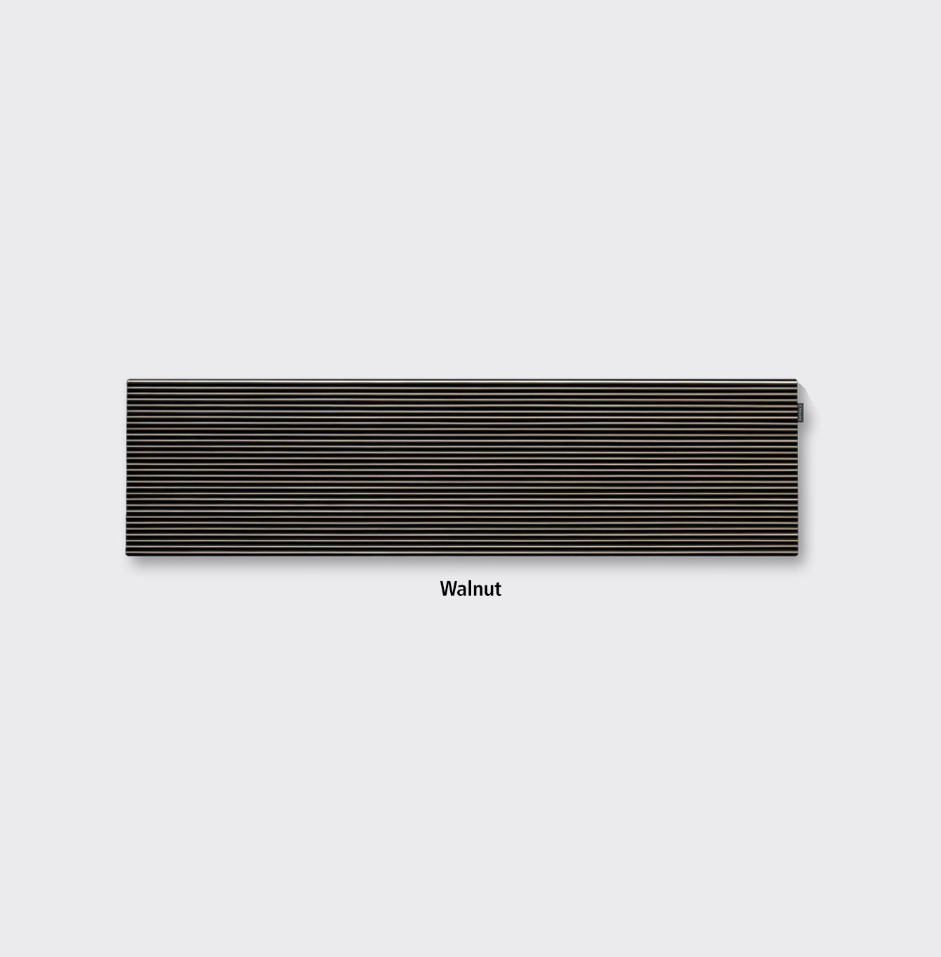 Canvas Hifi Extra wood front - 75 inch Walnut