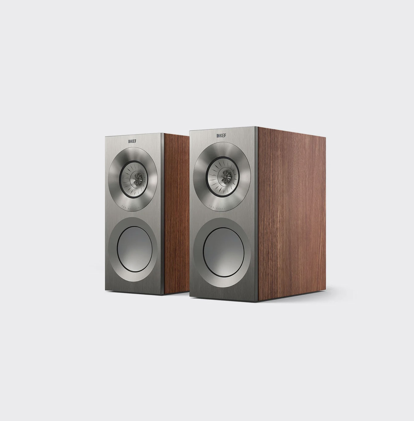 Kef Reference 1 Meta Satin Walnut Silver