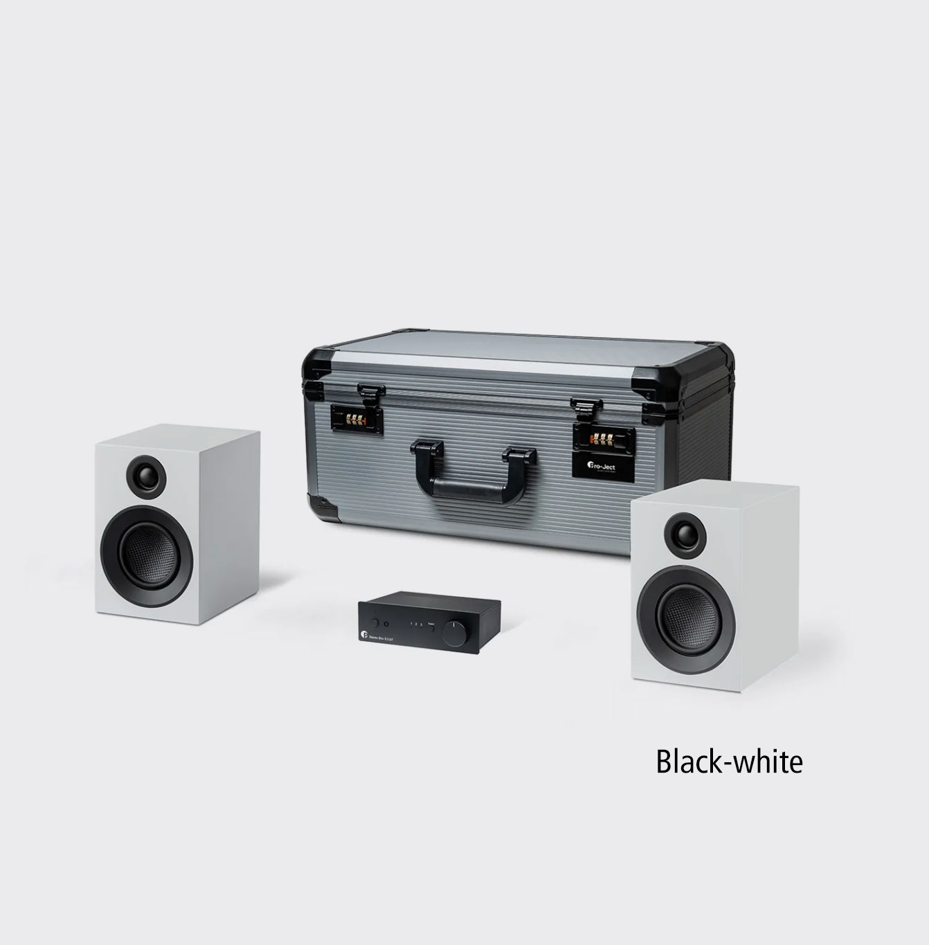 Pro-Ject Travel Set Black - White