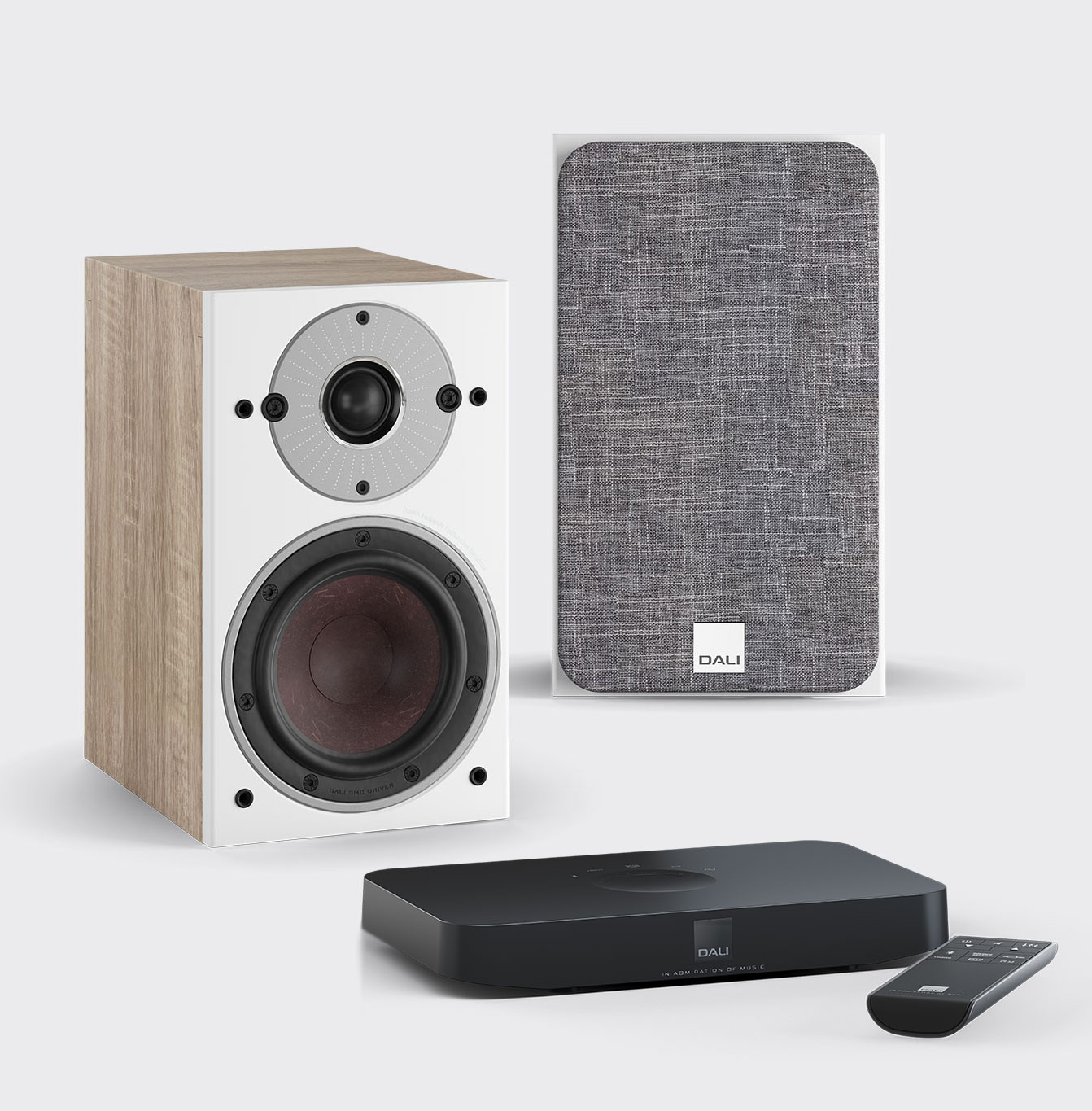 Dali Oberon 1 C + Sound Hub Compact kopen? Bekijk de Dali Oberon 1 C