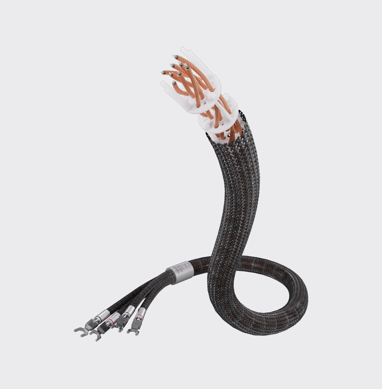 Inakustik LS-2405 AIR Spade Plug - Single > BiWire