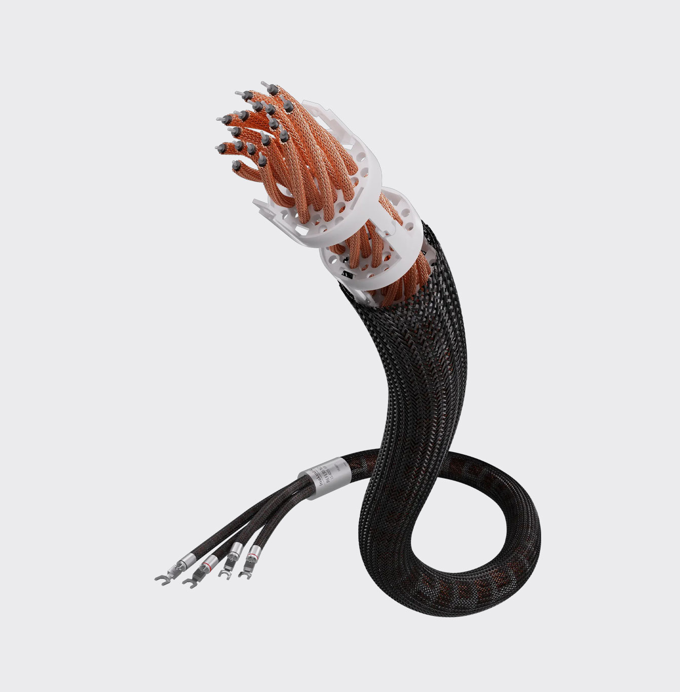 Inakustik LS-4005 AIR Spade Plug - Single > BiWire