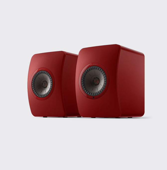 Kef LS50 Wireless II Crimson Red