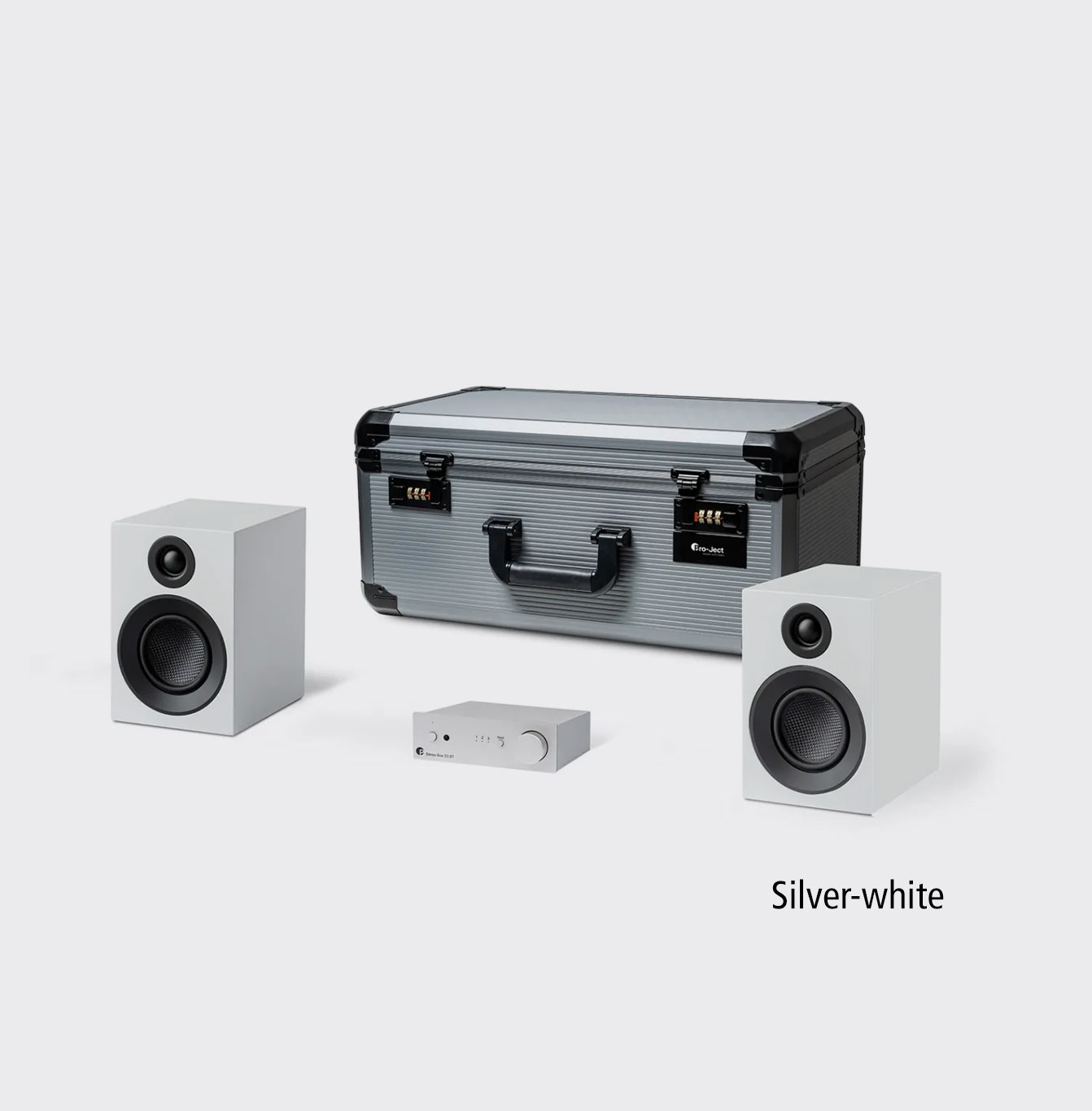Pro-Ject Travel Set Silver - White