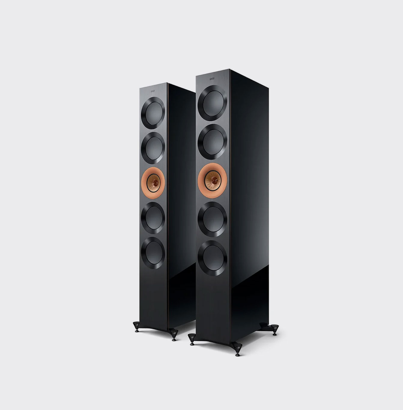 Kef Reference 5 Meta High Gloss Black Copper 