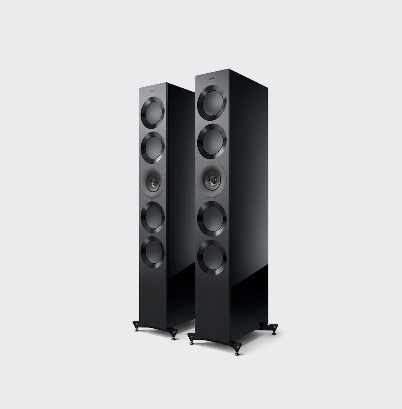 Kef Reference 5 Meta High Gloss Black Grey