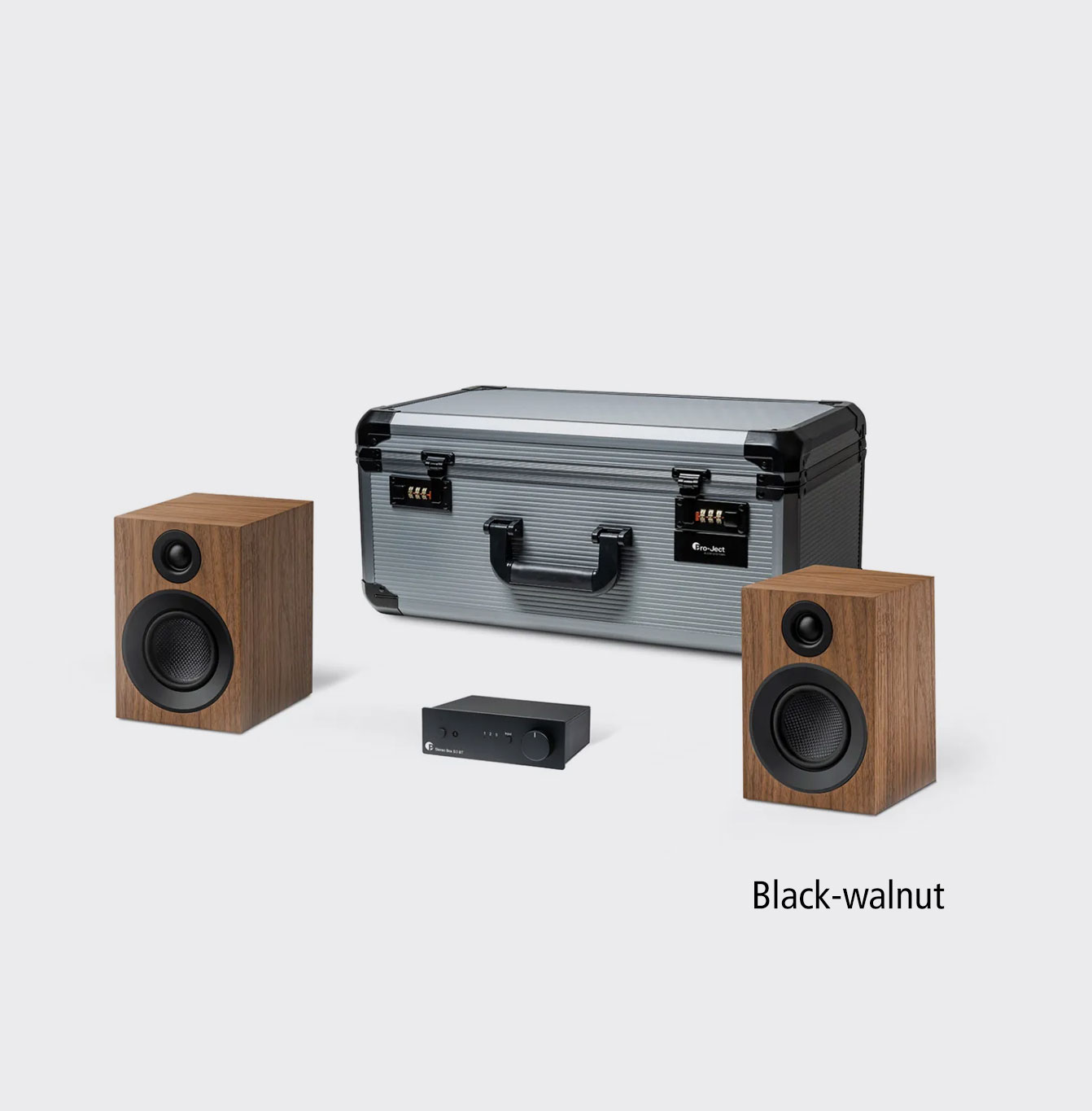 Pro-Ject Travel Set Black - Walnut