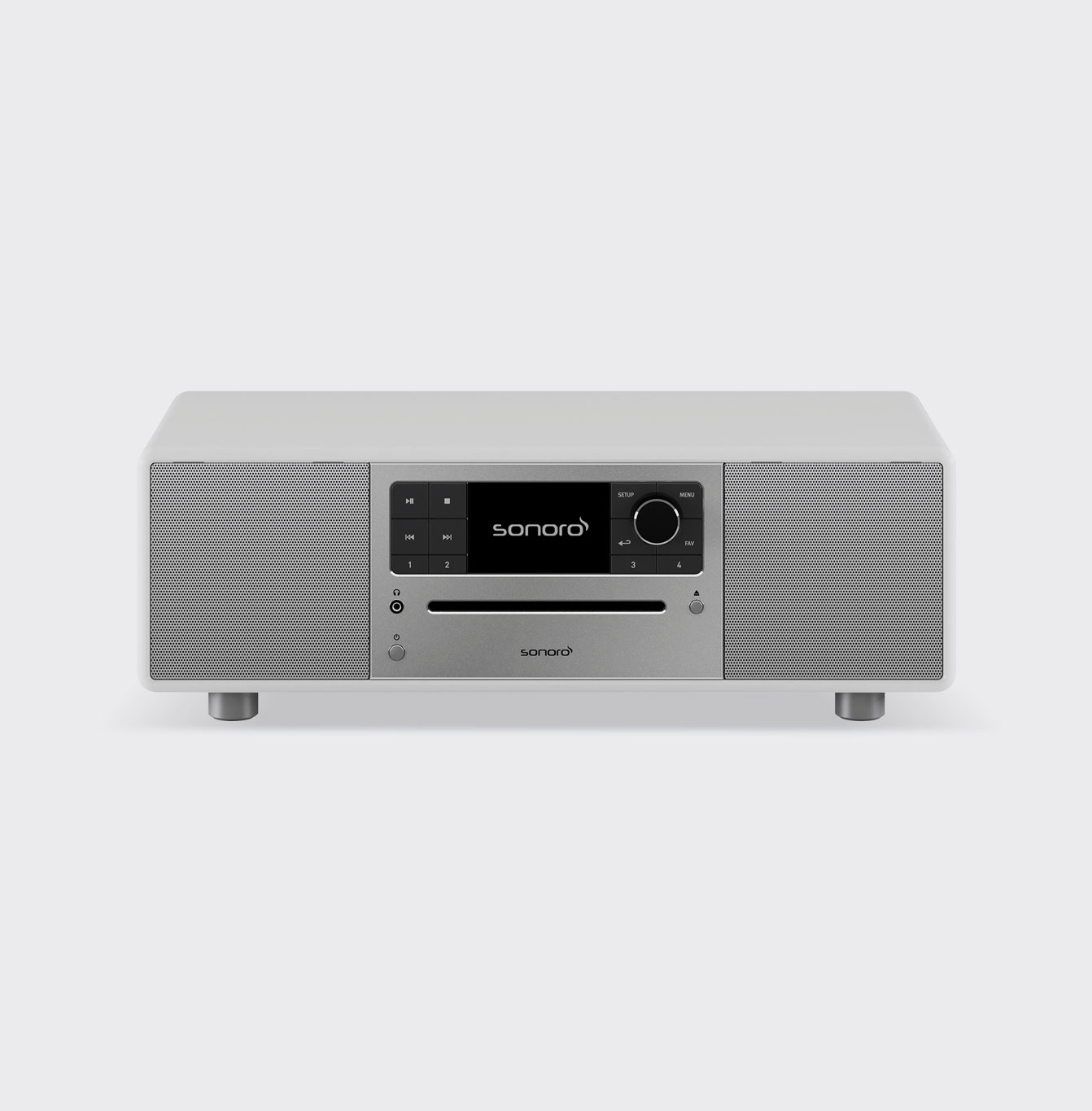 Sonoro Prestige Gloss White - Silver