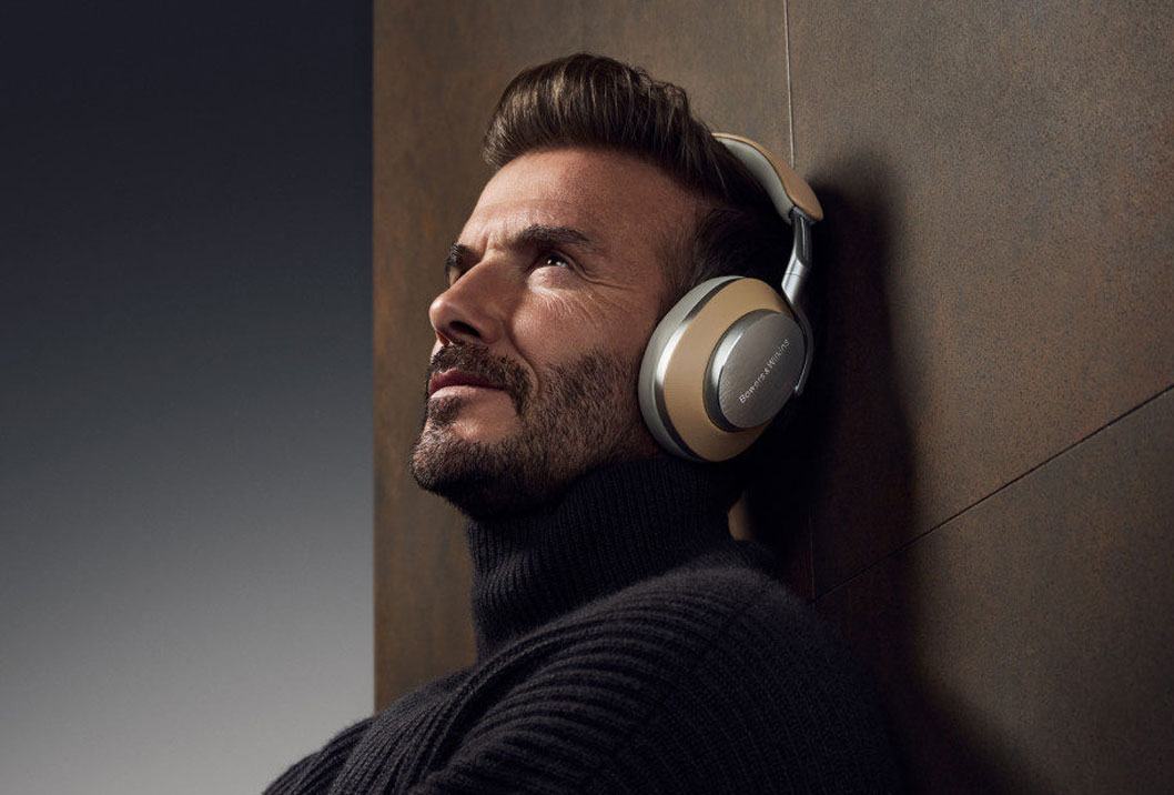 David Beckham en Bowers & Wilkins