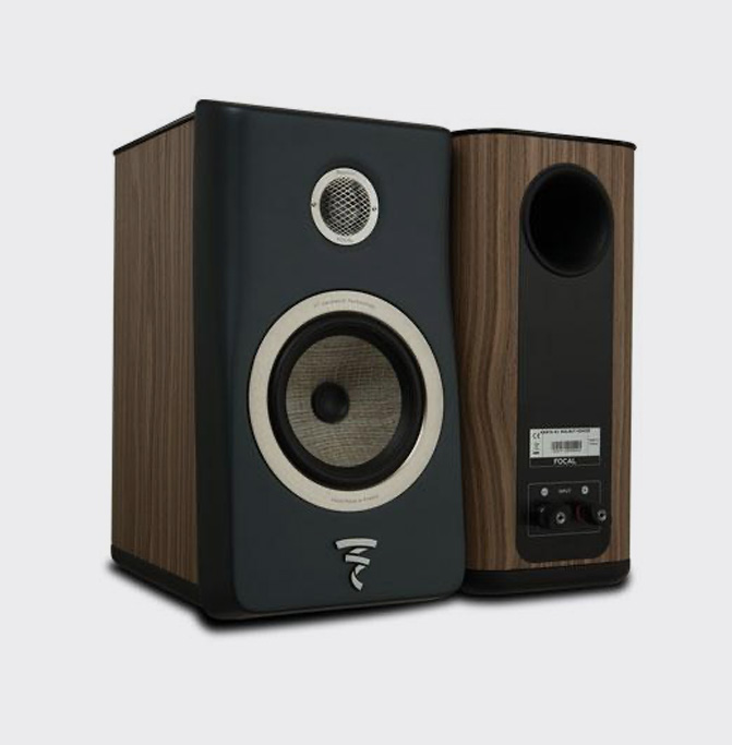 Focal Kanta N1 Mat Grijs / Walnoot