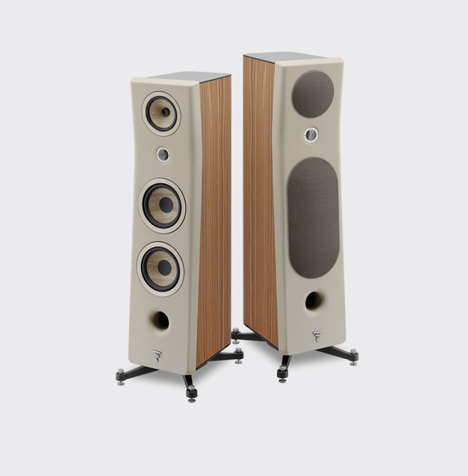 Focal Kanta N3 Mat Ivoor / Walnoot